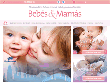 Tablet Screenshot of bebesmamas.com